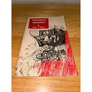 Contemporary Counterfeits By John J. Davis Religious Book Paperback